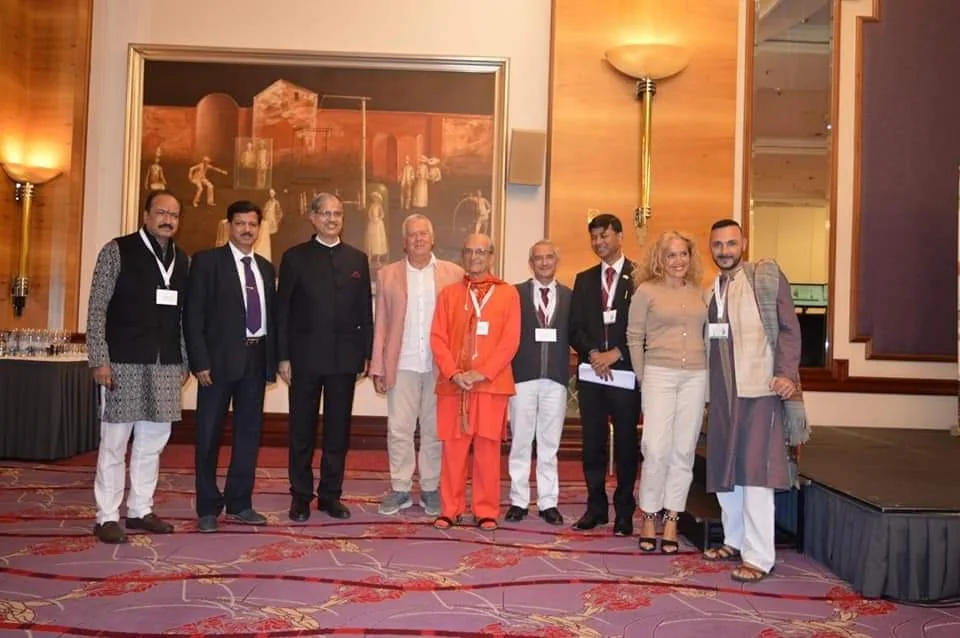 Participants at a Yoga and Ayurveda Congress in Croatia.