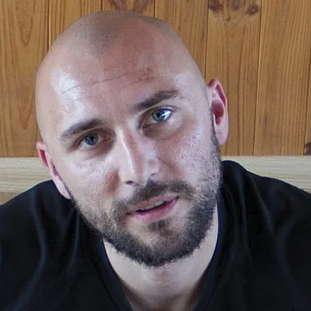 Portrait of Andrii Mishchenko